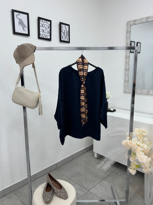 Maglia Satin Blu