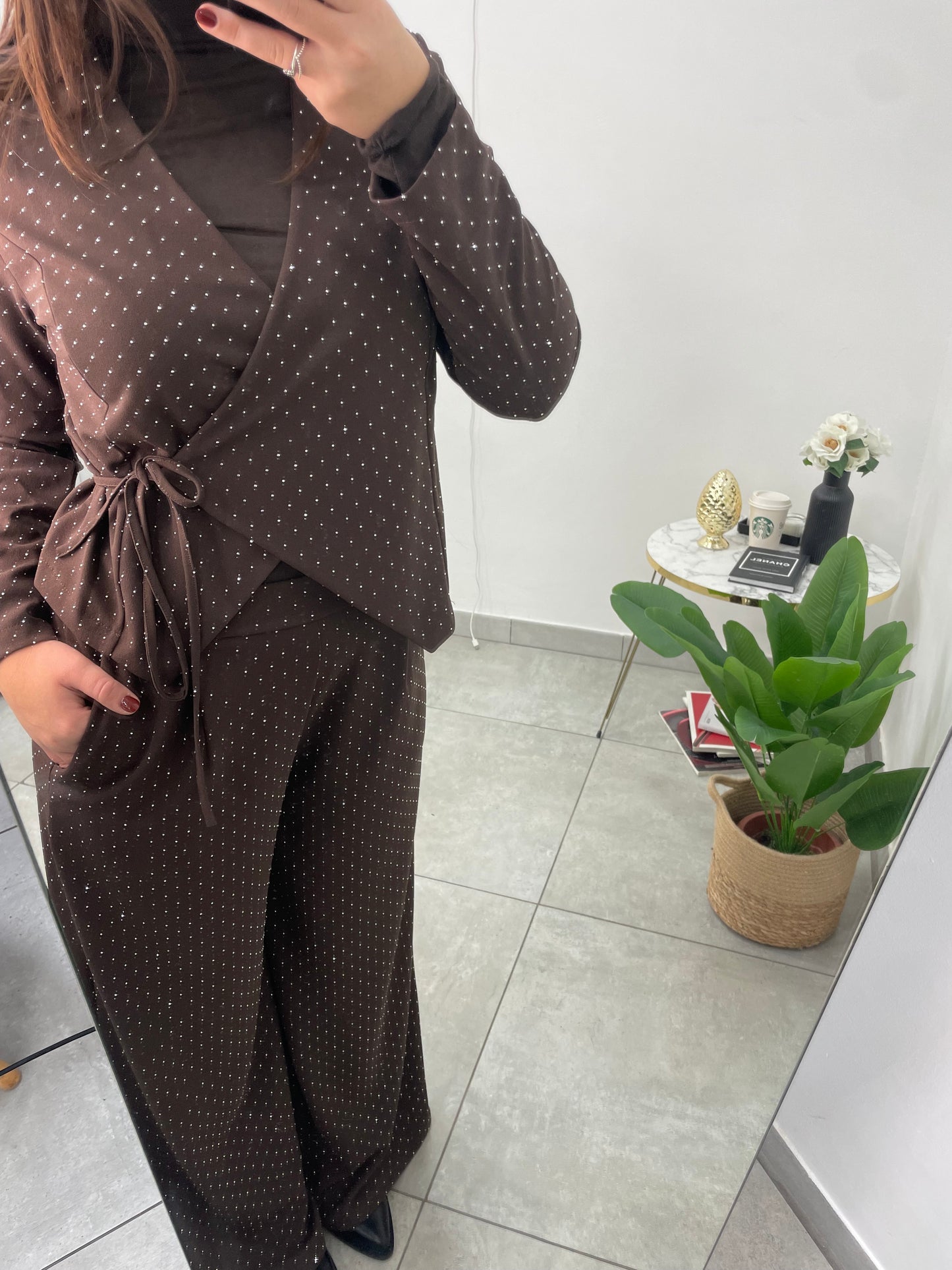 Coordinato Elegance Marrone