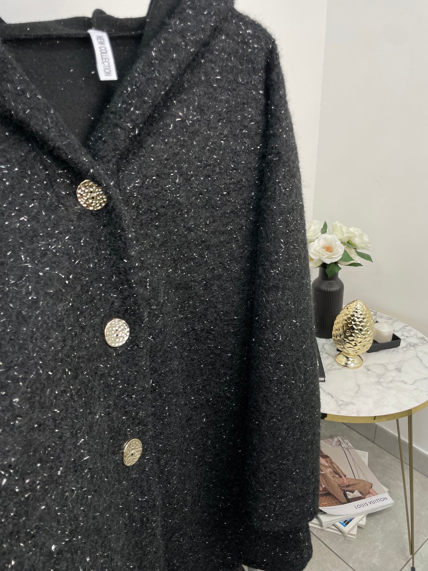 Cappotto Over Bouclé