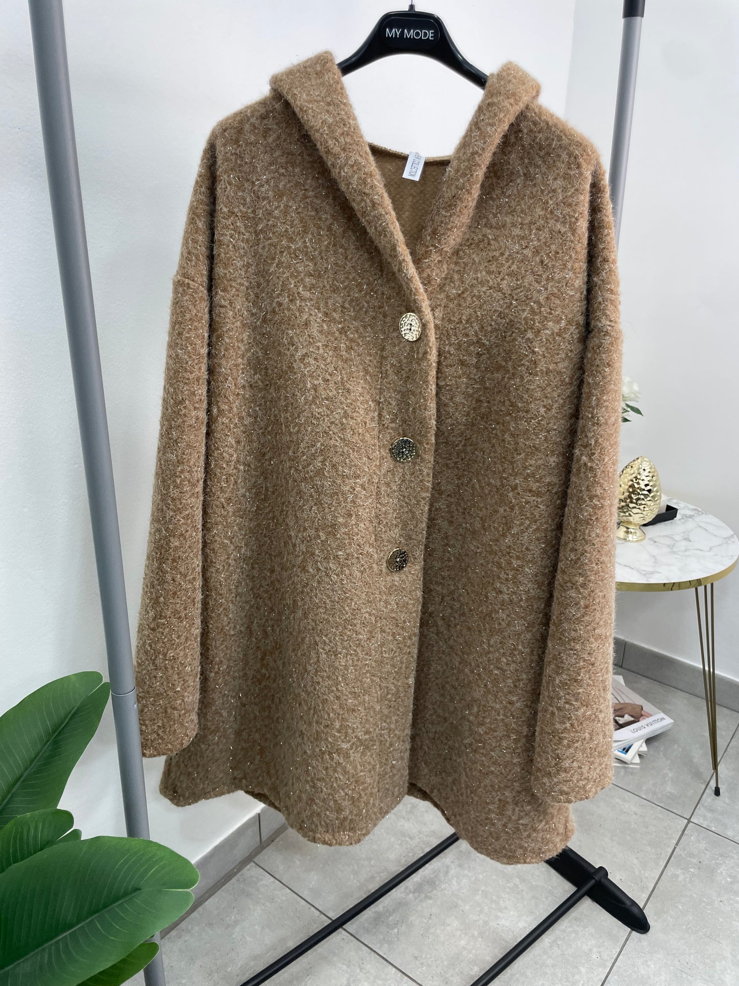 Cappotto Over Bouclé