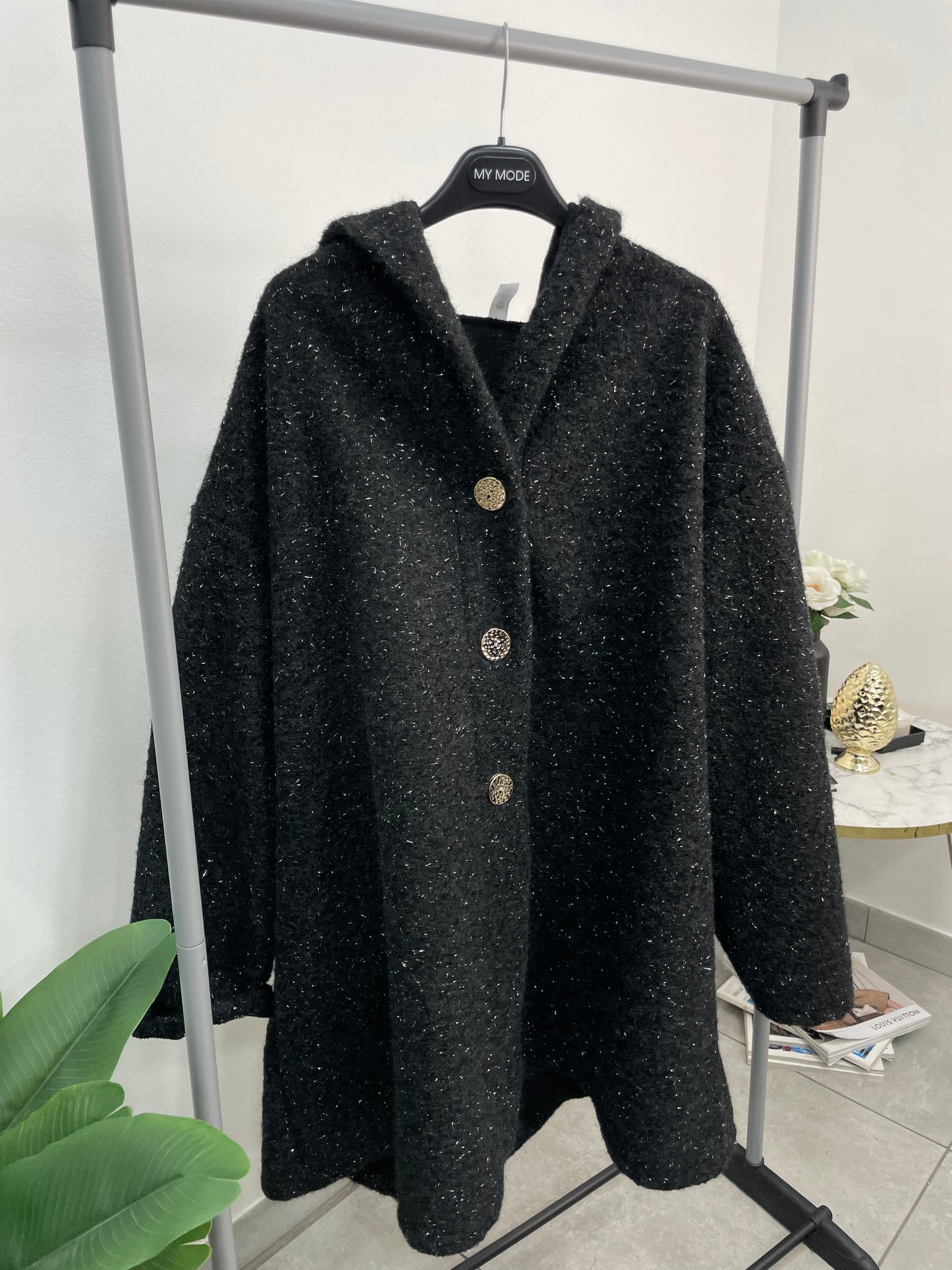 Cappotto Over Bouclé