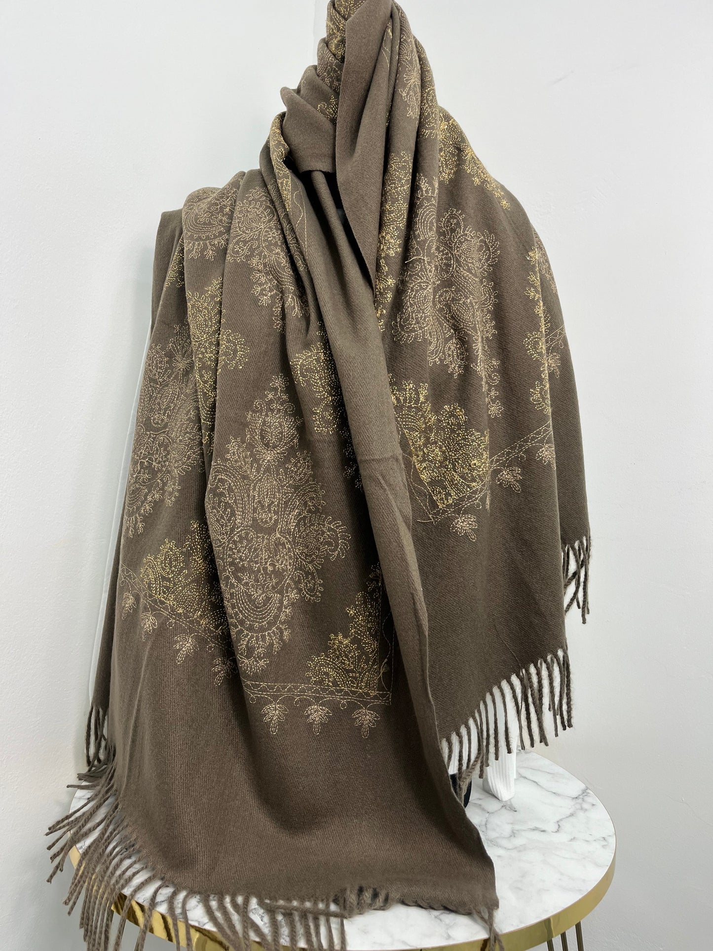 Sciarpa Chic Marrone